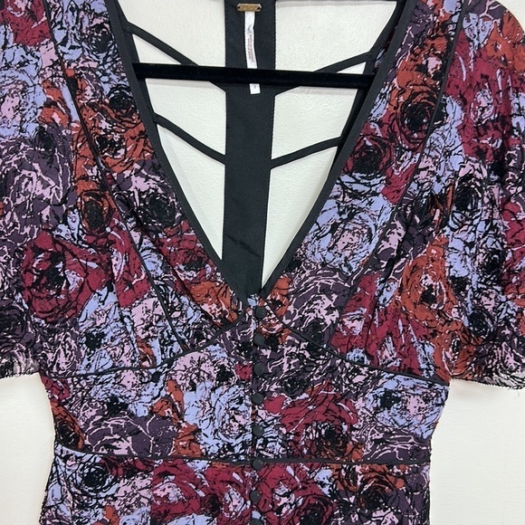 Free People Perfect Dream Dress‎ Berry Combo Size 0 - Picture 4 of 7
